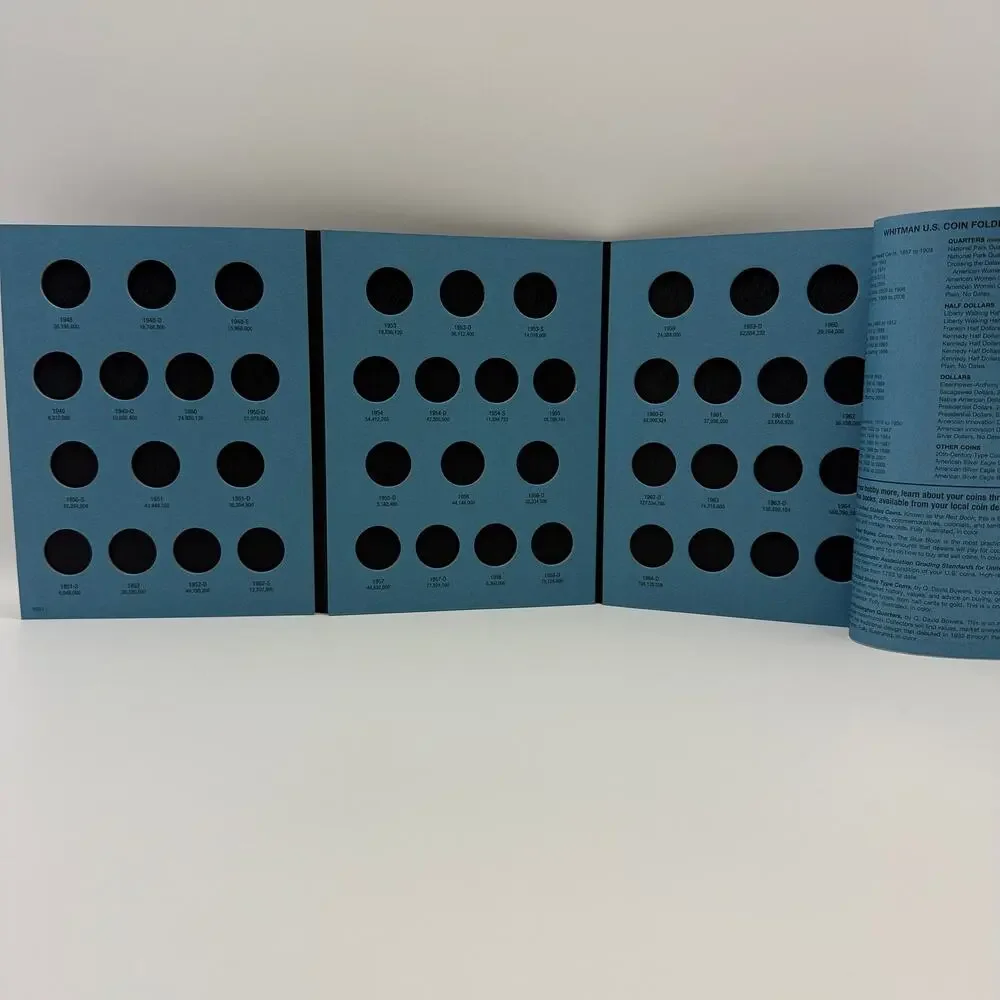 Whitman Washington Quarter Coin Folders - Lot of 4 (1932–1998)